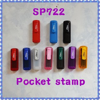 Name Stamp Pocket Clothes Handy Pocket Stamp Sp 722