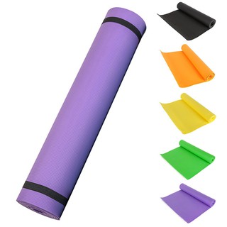 Soft Extra Thick Exercise Solid Anti Slip Sports Tear High Density Yoga Mat