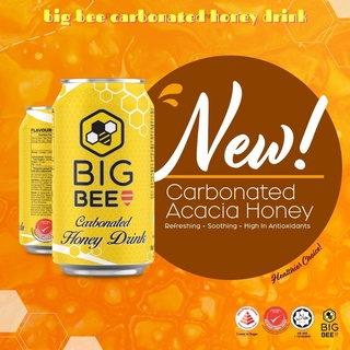 Infantino | Big Bee Carbonated Natural Borneo Acacia Honey Drink (325ml)