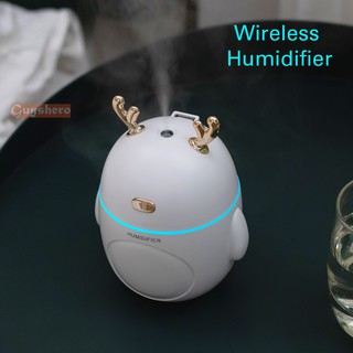 Wireless Ultrasonic Humidifier Air Purifier Portable Mini Aroma Diffuser