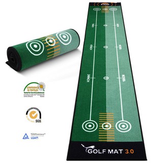 Golf Indoor Anti-Slip Putting Green Mat Golf Putting Practice Mat