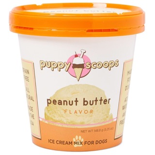Puppy Scoops Dog Ice Cream🍦Peanut Butter 6oz