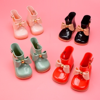 【Sealynn】kids Rain Boots Children Jelly Shoes Boot Ins Fashion Princess Girls Boys Baby Shoes