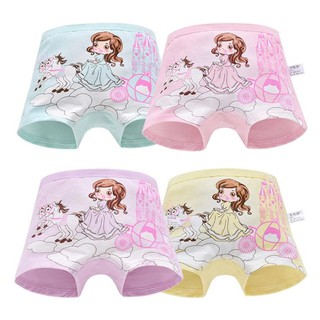 4 Pcs/lot Girls Cartoon Hello Kitty Kids Underwear Girls Innerwear
