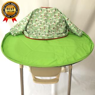 Waterproof Large Tray Baby Chair Cover Mat Easy Clean