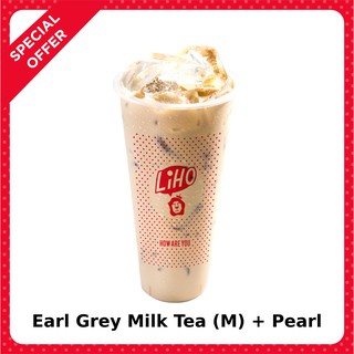 LiHO TEA - Earl Grey Milk Tea Bubble Tea