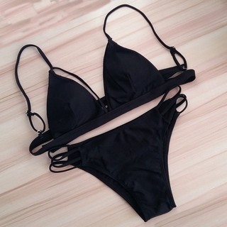 ✨Sexy Women Bandage Bikini Set Push-up Padded Swimsuit Bathing✨