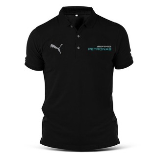 Men's T-Shirt Mercedes AMG F1 Petronas Motorsport GLC GLA Polo Shirt_i39