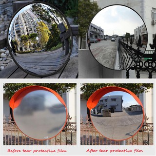 Good🔥Wide Angle Security Curved Convex Road Mirror Traffic Driveway Spot Safety