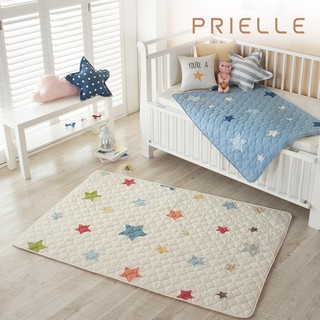 [Prielle] Linestar cotton waterproof quilted pad cotton surface & waterproof bottom diaper pad