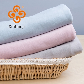 Factory price wholesale linen feel knit korean 100% cotton fabric F302518