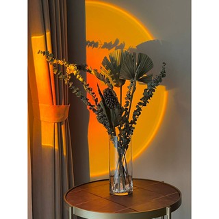 Sunset red Sunset Projection Floor Light Modern Stand Dreamlike Visual Projector Atmosphere Lamp 2021 New