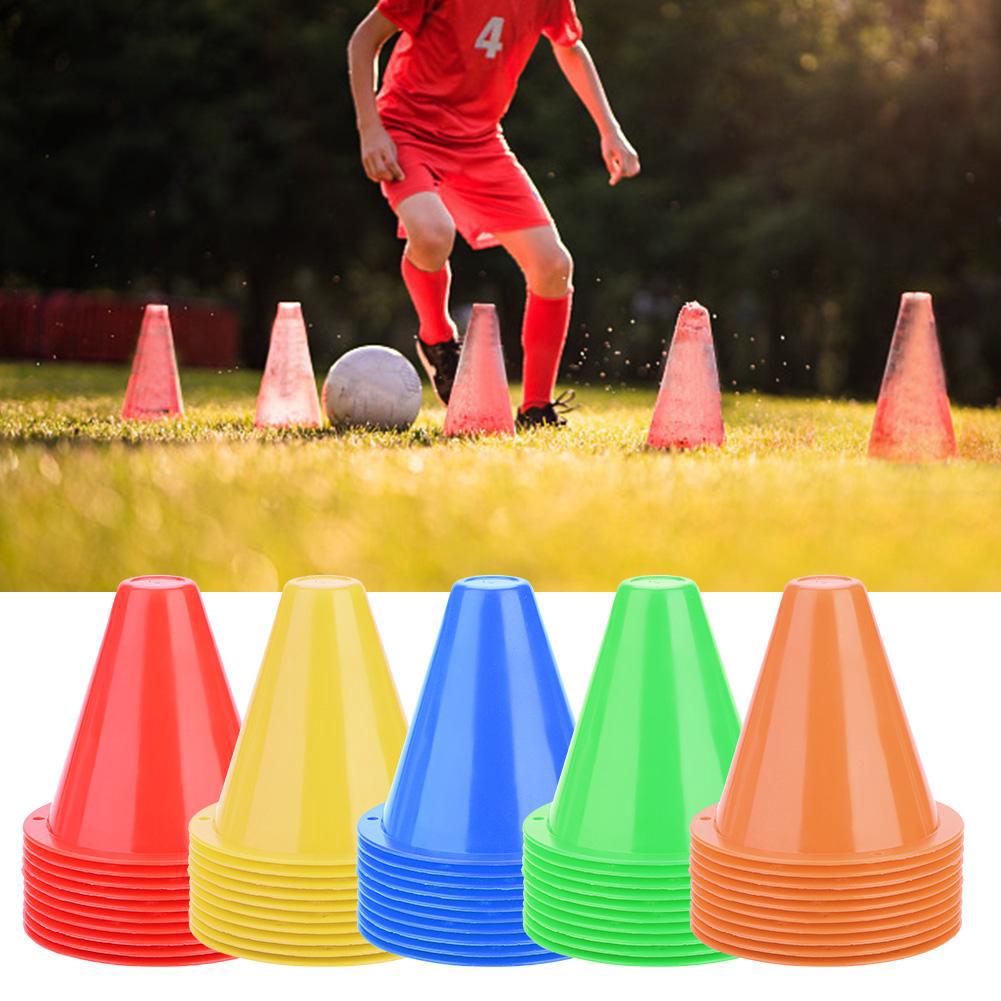 10Pcs Soccer Training Cone Football Barriers Marker Holder