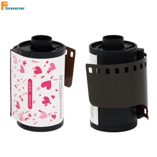 1 Roll 18 Pieces Exposure 35mm Color Print Film Dedicated For Waterproof 135 Format Assembly Retro Camera Beautiful Heart Roll Film Japanese Washi Tape Pape FORE