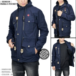 Latest Elegant Men's Parka Jackets - Winter Coat Jackets - Korean Parka Hoodie Canvas Jackets