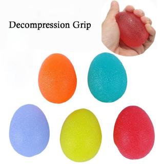 Forearm Fitness Exercise Relief Finger Power Egg-shaped Grip Ball Massage Strengths Stress Gripper Silicone