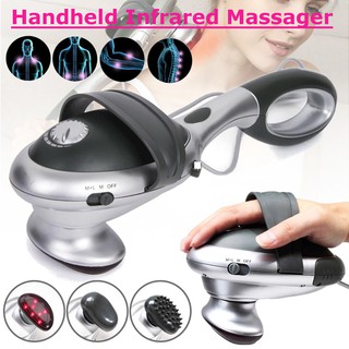 Handheld Electric Body Heated Massager stick Infrared Body neck Back massage waist cervical massager Massager Hammer