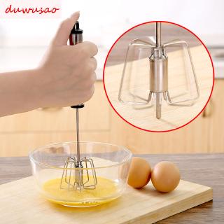 Semi-automatic Egg Beater Non-electric Household Egg White Egg Beater Manual Cream Beater Egg Agitator Stick