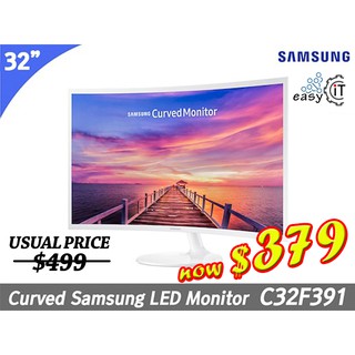SAMSUNG C32F391 | C32F397 32inch Curved FHD Monitor (only White Color)