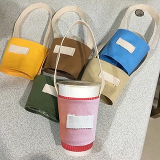 Beverage Cup Tote Bag Mug Sleeve Wrap YT0589