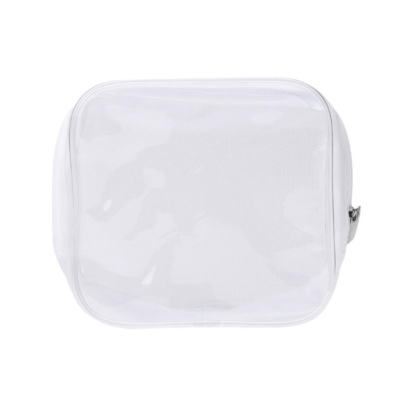 Timeotgether*PVC Clear Makeup Cosmetic Bag Portable Toiletry Pouch Transparent Waterproof NEW (1)