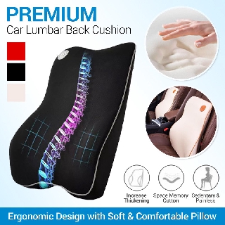 *2020 LATEST*Premium Car Lumbar Back Support Cushion / Breathable Material / Multi Color Choices