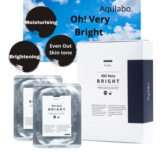 Aqulabo Oh! Very Bright Mask Set (Moisturising & Brightening)