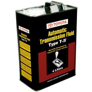 TOYOTA ATF TYPE T-IV (4L) FOR 4-5 SPEED AUTOMATIC CARS