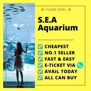 SEA (S.E.A) Aquarium Singapore E-ticket (1)