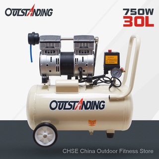 Taiwan Exclusively for Otus Air Compressor Mute Oil-Free Small Air Pump Dental Woodworking Air Compressor qQBY