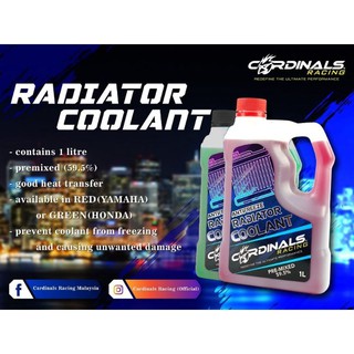 [Shop Malaysia] Cardinals Racing Antifreeze Radiator Coolant water coolant (YAMAHA /HONDA)