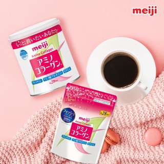 [Japan MEIJI] Amino Collagen Can (28days)/ Refill Pack(28days)