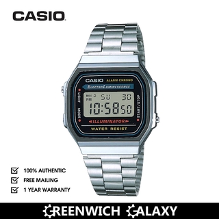 Casio Stainless Steel Vintage Watch (A168WA-1)