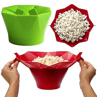 Silicone Microwave Popcorn Maker Popcorn Popper Homemade DeliciouFine globaltop