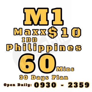 M1 Maxx $10 IDD Philippines
