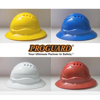 Proguard FULL BRIM Safety Helmet Safety Hat Safety Cap