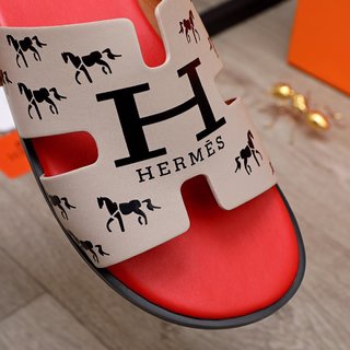 Herme slippers High quality flat sandals and slippers size 38-44 (1)