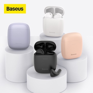 [Add on Case for Free]Baseus W04 TWS Wireless Earphones Bluetooth Headphone 5.0 In Ear Earbuds Mini Headset For i13 14 (1)