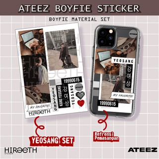 Boyfie Sticker Material Aesthetic Sticker ATEEZ KPOP wooyoung yunho Jonghwa yeosang mingi san