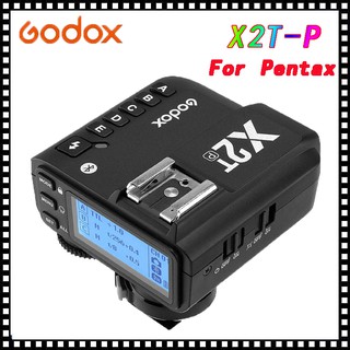 Godox X2T-P TTL Flash Trigger 1 / 8000s HSS 2.4G Wireless Bluetooth Transmission for Pentax K-1、645Z、K70、K50、KP、K-S2、K-3II