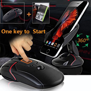 New Black ABS windscreen Dashboard desk Mobile Phone Holder Sucker Stand BraXHOQ