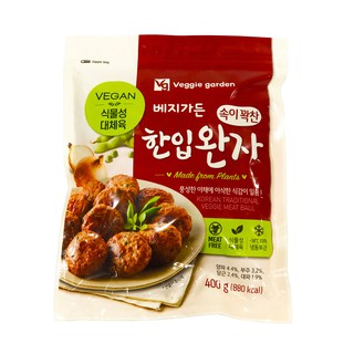 [TF] Korea Veggie Garden Korean Traditional Veggie Meat Ball (Vegan) 400g 韩国传统豆饼球 - By Food People