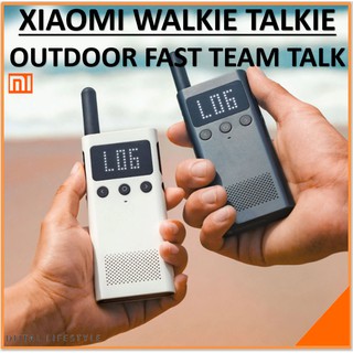 2020 Xiaomi Mijia Smart Walkie Talkie 1S With FM Radio Speaker Smart Phone APP Control Location Share Fast Team Talk Out