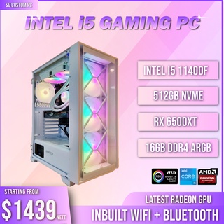 Intel Gaming Desktop - Intel i5 11400F infinity Gaming PC