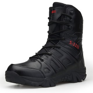 Men Safety Boots Desert Army Combat Hiking Shoes Military Tactical Boots