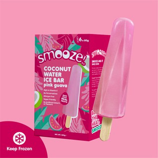 Smooze!™ Pink Guava Coconut Water Ice Bar