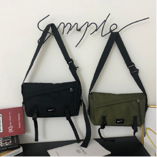 Ready Stock NIKE sling bag Oblique Satchel, Single Shoulder Bag New messenger bag