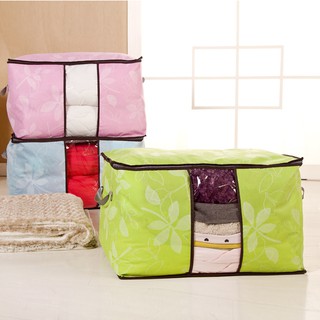 Home Storage Bag Closet Organizer For Clothing Bedding Quilts Pillow Blanket