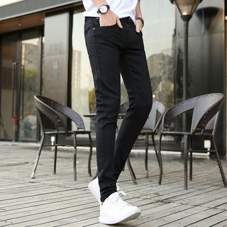 Fashion Men'S Korean Slim Fit Men Long Jeans Skinny Denim Jeans Pant