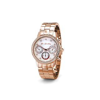 Mystiq Watch Rose Gold - Made with premium grade crystals from Austria
